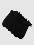 HUGO Sneakersocken mit Label-Detail im 6er-Pack in Black, Größe 43-46