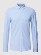 CINQUE Regular Fit Freizeithemd mit Strukturmuster in Bleu, Größe L