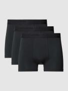 Knowledge Cotton Apparel Trunks mit elastischem Label-Bund im 3er-Pack...