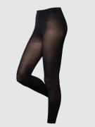 Falke Strumpfhose mit Stretch-Anteil Modell 'Pure Matt 50' in Black, G...