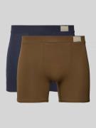 Sloggi Trunks mit Teilungsnähten im 2er-Pack in Khaki, Größe M