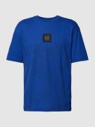 BOSS Green T-Shirt mit Label-Patch Modell 'Talboa Lotus' in Royal, Grö...