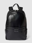 Guess Rucksack mit Label-Applikation Modell 'FORTE' in Black, Größe 1