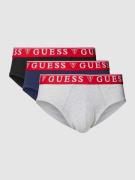 Guess Slip mit elastischem Bund Modell 'BRIAN HERO' im 3er-Pack in Mit...