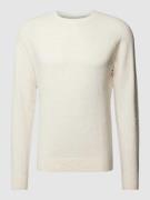 s.Oliver RED LABEL Strickpullover mit Rundhalsausschnitt in Offwhite, ...