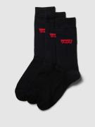 Levi's® Socken mit Label-Details im 3er-Pack in Black, Größe 39-42