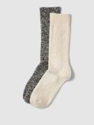 Jake*s Casual Socken mit Allover-Muster in Black, Größe 35-38