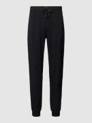 BOSS Sweatpants mit Label-Stitching Modell 'Mix&Match' in Black, Größe...