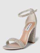 Steve Madden Sandalette mit Ziersteinbesatz Modell 'CARRSON-R' in Silb...