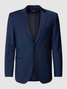 HECHTER PARIS 2-Knopf-Sakko mit Brustleistentasche in Marine, Größe 30