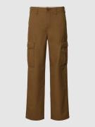 Levi's® Straight Fit Cargohose in unifarbenem Design in Beige, Größe 3...