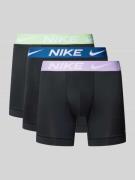 Nike Trunks mit Label-Detail im 3er-Pack in Black, Größe S