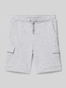 Jack & Jones Shorts mit Pattentaschen Modell 'BRADLEY' in Mittelgrau M...