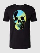 Antony Morato T-Shirt mit Motiv-Print in Black, Größe L