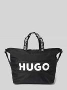 HUGO Shopper in unifarbenem Design Modell 'Luka' in Black, Größe 1