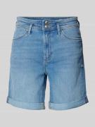 s.Oliver RED LABEL Regular Fit Jeansshorts mit Gürtelschlaufen in Blau...