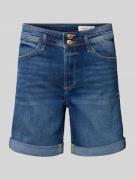 s.Oliver RED LABEL Regular Fit Jeansshorts mit Gürtelschlaufen in Dunk...