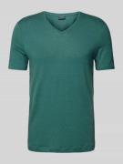 OLYMP Level Five Regular Fit T-Shirt aus reiner Baumwolle in Bottle, G...
