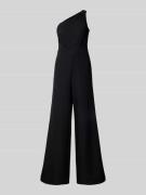 V by Vera Mont Jumpsuit mit One-Shoulder-Träger in Black, Größe 40