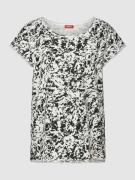 Esprit T-Shirt mit floralem Muster in Black, Größe S