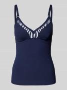 Esprit Tankini-Oberteil in Ripp-Optik Modell 'BONDI' in Marine, Größe ...