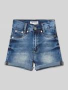 Blue Effect Slim Fit Jeansshorts im 5-Pocket-Design in Blau, Größe 140