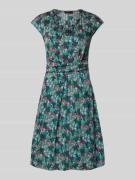 Weekend Max Mara Knielanges Kleid mit floralem Allover-Print Modell 'V...