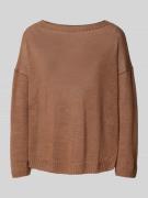 Weekend Max Mara Oversized Strickpullover mit U-Boot-Ausschnitt Modell...