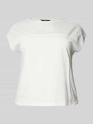 Vero Moda T-Shirt mit Lochstickerei Modell 'KAYA' in Weiss, Größe 46