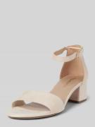 Tamaris Sandalette mit breiter Schaftbrücke in Beige, Größe 36