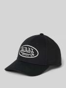 Von Dutch Trucker Cap mit Label-Patch Modell 'DAD' in Black, Größe 1