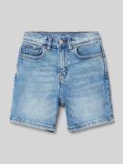 Tom Tailor Jeansshorts mit 5-Pocket-Design in Hellblau, Größe 128