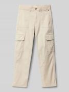 Tommy Hilfiger Teens Straight Leg Cargohose mit Logo-Stitching Modell ...