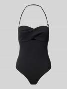 Calvin Klein Underwear Badeanzug mit Neckholder in Black, Größe S