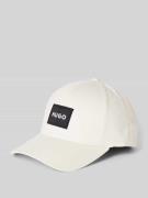 HUGO Basecap mit Label-Badge Modell 'Ally' in Offwhite, Größe 1