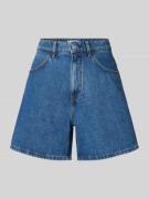 Marc O'Polo Denim Wide Leg Bermudas mit Eingrifftaschen in Marine, Grö...