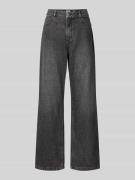 Jake*s Casual Wide Leg Jeans im 5-Pocket-Design in Black, Größe 46