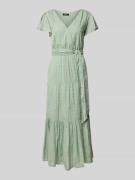 Lauren Ralph Lauren Midikleid im Stufen-Look Modell 'TILFERRE' in Mint...