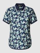 Polo Ralph Lauren Poloshirt mit floralem Allover-Muster in Marine, Grö...