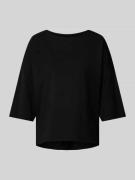 Fransa T-Shirt mit 3/4-Arm Modell 'siva' in Black, Größe S