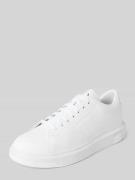 ARMANI EXCHANGE Sneaker im unifarbenen Design Modell 'ENGLISH' in Weis...