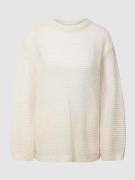 Mango Strickpullover im semitransparenten Design Modell 'GRUMPI' in Of...