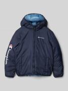 CHAMPION Jacke mit Kapuze in Marine, Größe 128