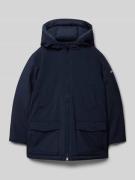 CHAMPION Regular Fit Parka mit Pattentaschen in Marine, Größe 152