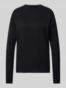 Christian Berg Woman Strickpullover mit Rundhalsausschnitt in Black, G...