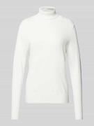 Christian Berg Woman Slim Fit Longsleeve mit Rollkragen in Offwhite, G...