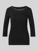 Christian Berg Woman Longsleeve mit 3/4-Ärmel in Black, Größe 36