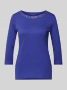 Christian Berg Woman Longsleeve mit 3/4-Ärmel in Blau, Größe 34