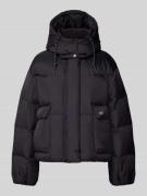 Levi's® Daunenjacke mit Kapuze in Black, Größe XS
