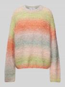 JAKE*S STUDIO WOMAN Strickpullover mit Rundhalsausschnitt in Dunkelora...